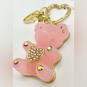 Betsey Johnson Sugar Rush Candy Bag Purse Charm Keychain